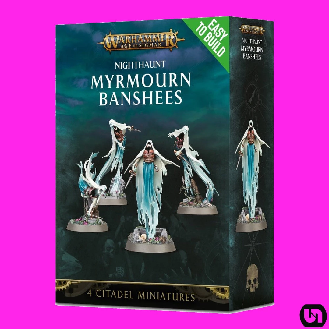 Games Workshop Warhammer: Age Of Sigmar - Easy To Build, Nighthaunt-Myrmourn Banshees 3 Games Workshop Warhammer: Age Of Sigmar - Easy To Build, Nighthaunt-Myrmourn Banshees