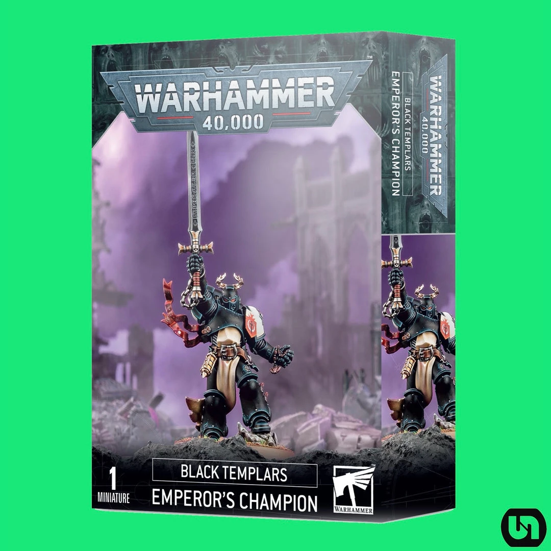 Games Workshop Warhammer: 40,000 - Black Templars-Emperor's Champion 3 Games Workshop Warhammer: 40,000 - Black Templars-Emperor's Champion
