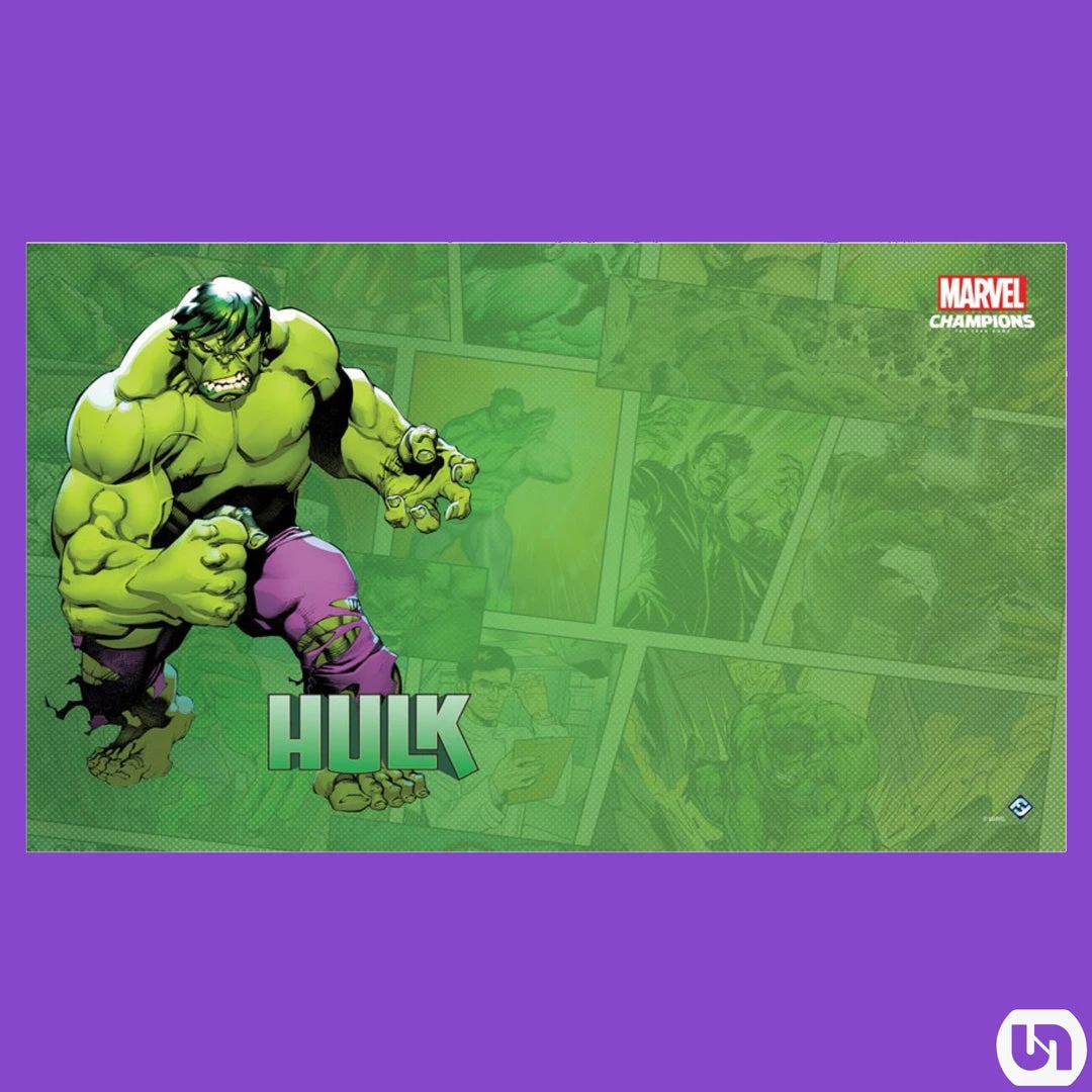 Fantasy Flight Games Marvel Champions Card Game Marvel Champions: Game Mat - Hulk 3 Fantasy Flight Games Marvel Champions Card Game Marvel Champions: Game Mat - Hulk