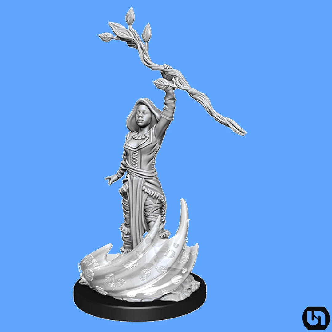 Wizkids Dungeons & Dragons: Nolzur's Marvelous Miniatures Wave 14 - Human Druid Female 3 Wizkids Dungeons & Dragons: Nolzur's Marvelous Miniatures Wave 14 - Human Druid Female