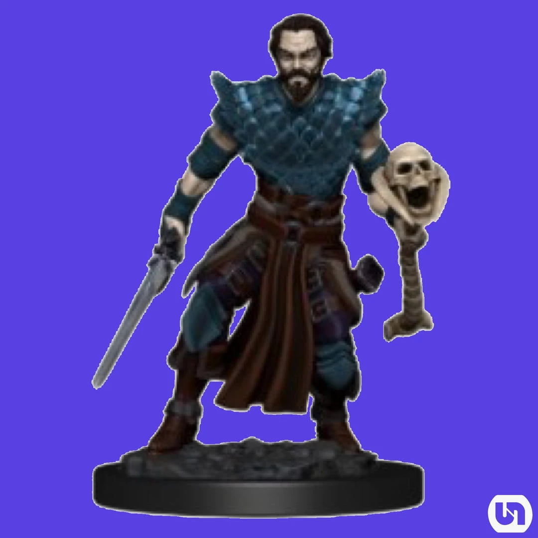 Wizkids Dungeons & Dragons: Icons Of The Realms Premium Miniatures - Human Warlock Male 3 Wizkids Dungeons & Dragons: Icons Of The Realms Premium Miniatures - Human Warlock Male