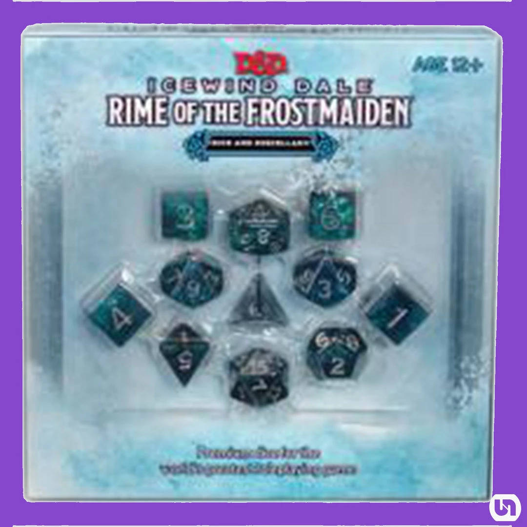 Wizards Of The Coast Dungeons & Dragons 5E: Icewind Dale - Rime Of The Frostmaiden Dice & Misc. RPGs 3 Wizards Of The Coast Dungeons & Dragons 5E: Icewind Dale - Rime Of The Frostmaiden Dice & Misc. RPGs