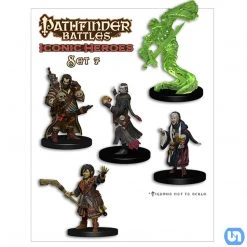 Wizkids Pathfinder Battles: Iconic Heroes - Set 7 Miniatures