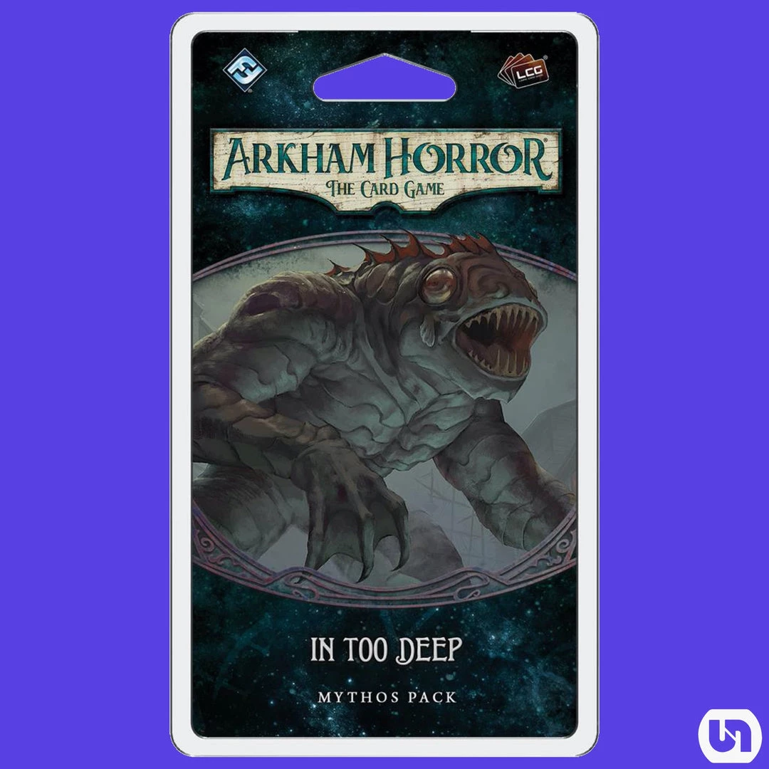 Fantasy Flight Games Arkham Horror: The Card Game - In Too Deep Mythos Pack Board Games 3 Fantasy Flight Games Arkham Horror: The Card Game - In Too Deep Mythos Pack Board Games