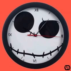 Disney Nightmare Before Christmas: Jack Wall Clock Merch