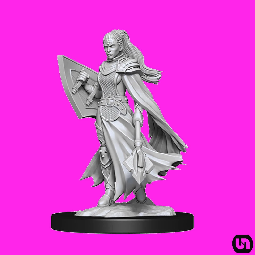 Wizkids Dungeons & Dragons: Nolzur's Marvelous Miniatures Wave 14 - Kalashtar Cleric 3 Wizkids Dungeons & Dragons: Nolzur's Marvelous Miniatures Wave 14 - Kalashtar Cleric