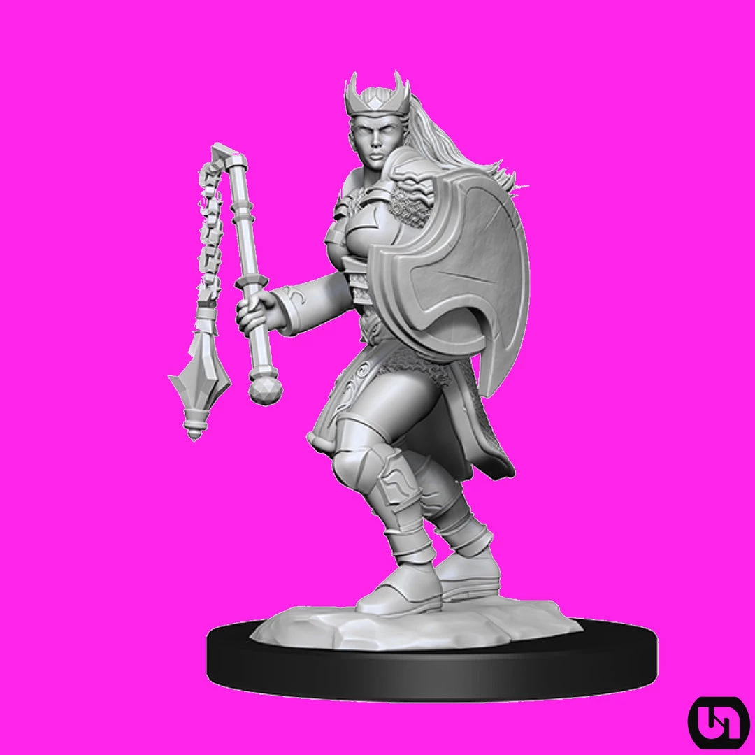 Wizkids Dungeons & Dragons: Nolzur's Marvelous Miniatures Wave 14 - Kalashtar Cleric 4 Wizkids Dungeons & Dragons: Nolzur's Marvelous Miniatures Wave 14 - Kalashtar Cleric
