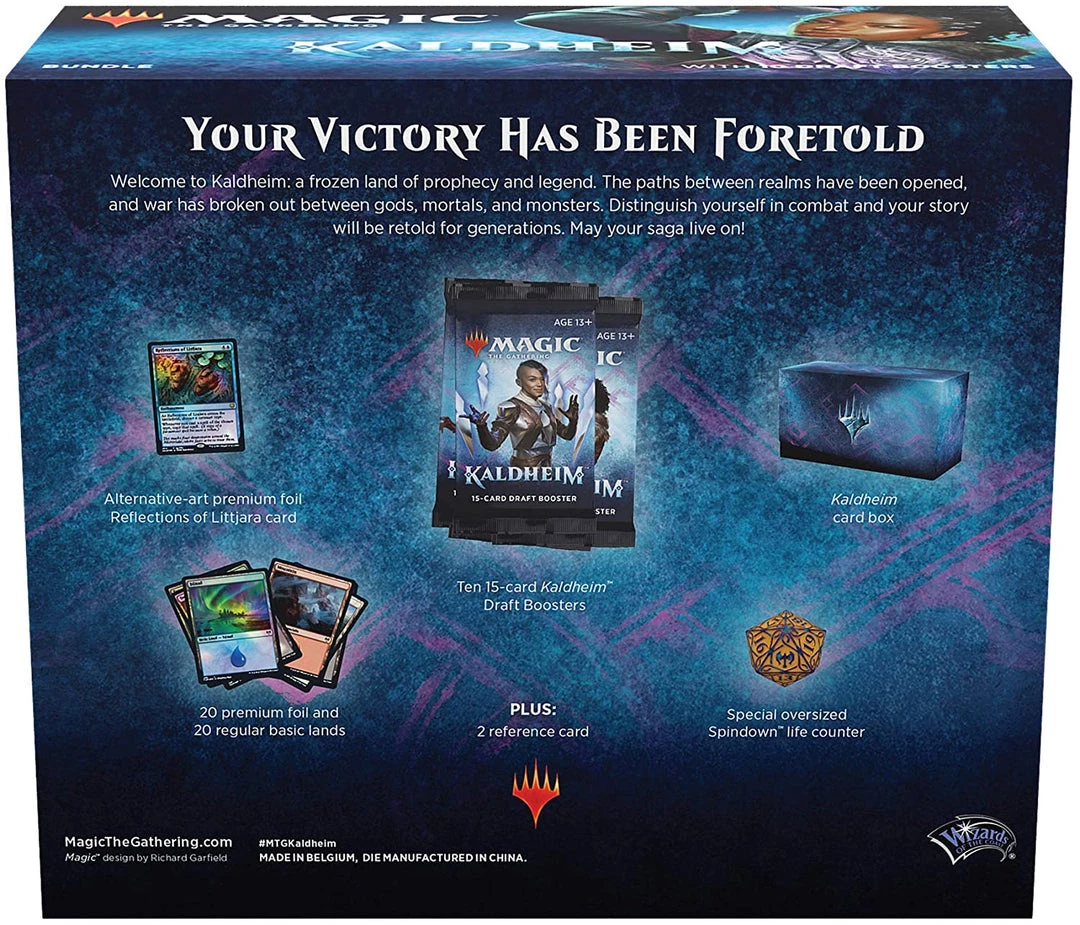 Wizards Of The Coast Magic The Gathering: Kaldheim Bundle 4 Wizards Of The Coast Magic The Gathering: Kaldheim Bundle