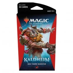Wizards Of The Coast Magic The Gathering: Kaldheim Red Theme Booster