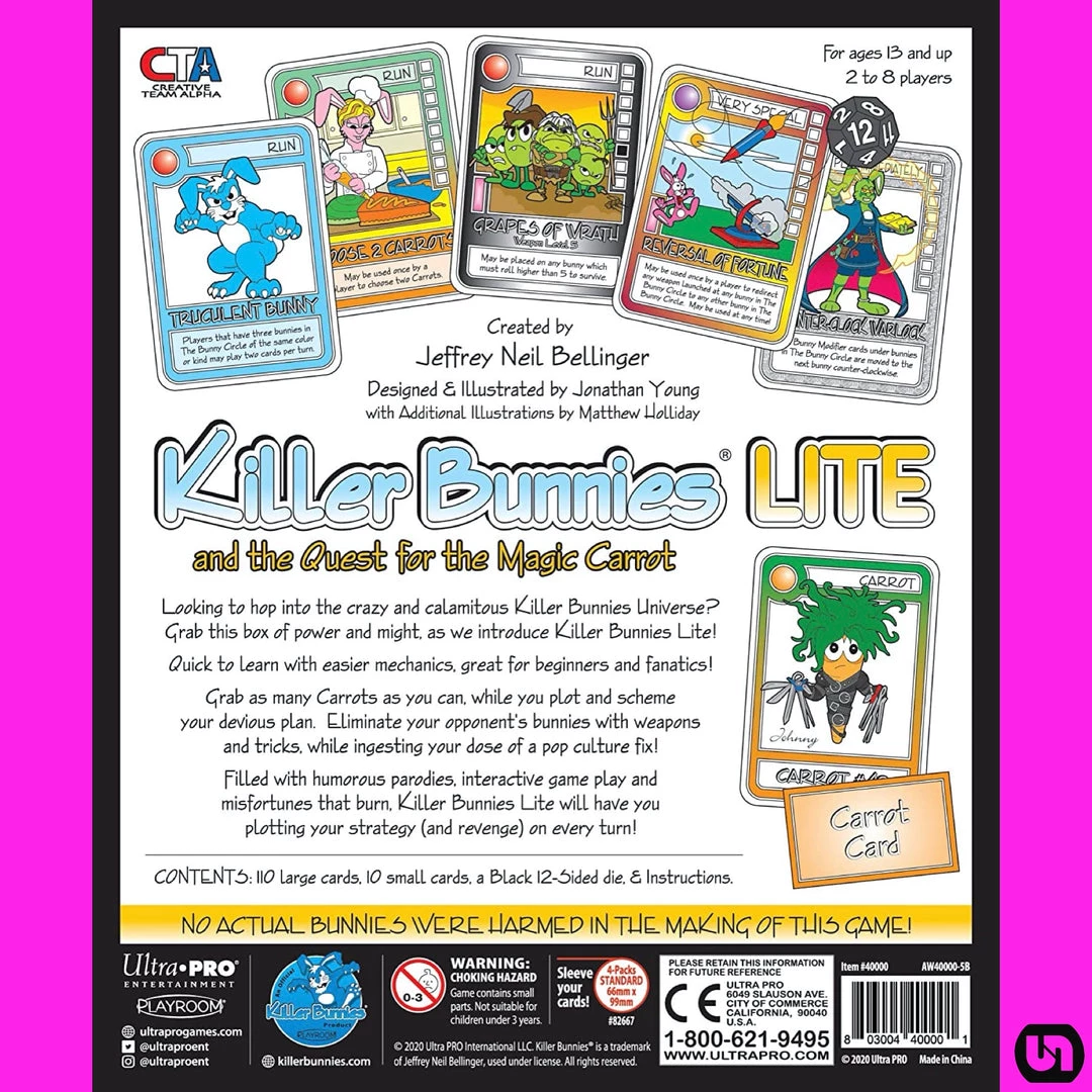 Playroom Entertainment Killer Bunnies: Lite 4 Playroom Entertainment Killer Bunnies: Lite