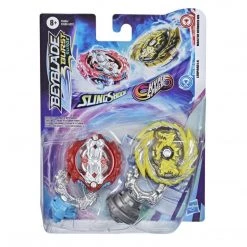 Hasbro Gaming Toys & Figures Beyblade: Burst Surge Dual Collection Pack - Hypersphere Master Kerbeus K5 And Slingshock Leopard L4