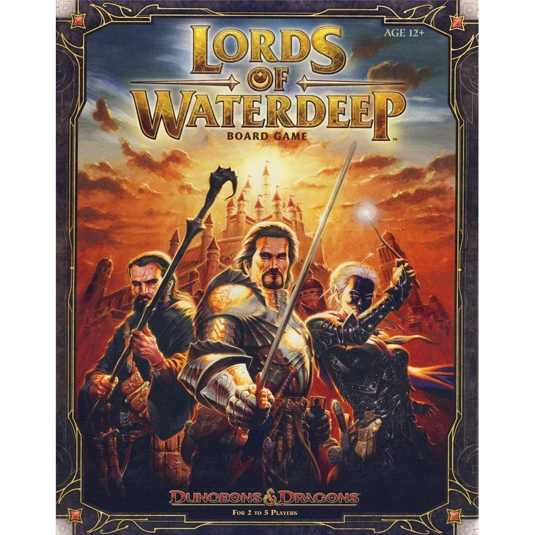 Wizards Of The Coast Board Games Dungeons & Dragons: Lords Of Waterdeep Board Game 3 Wizards Of The Coast Board Games Dungeons & Dragons: Lords Of Waterdeep Board Game