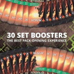Wizards Of The Coast Magic The Gathering: Zendikar Rising Set Booster Box TCGs