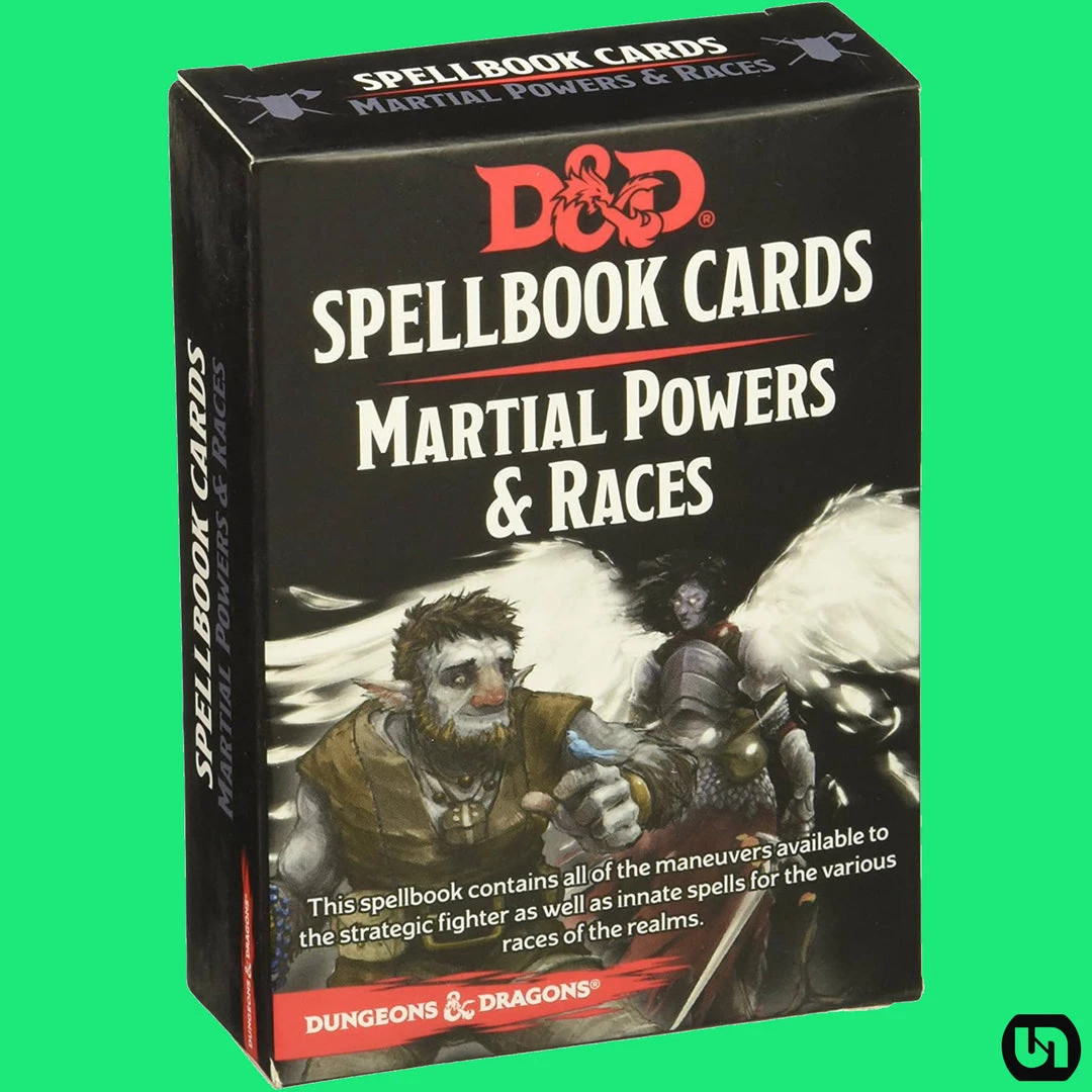 Gale Force 9 Dungeons & Dragons 5E: Spellbook Cards - Martial Powers & Races 3 Gale Force 9 Dungeons & Dragons 5E: Spellbook Cards - Martial Powers & Races