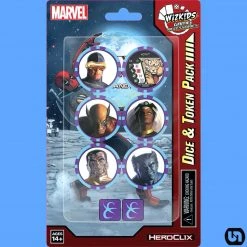 Wizkids Miniatures Marvel HeroClix: X-Men Rise & Fall Dice & Token Pack