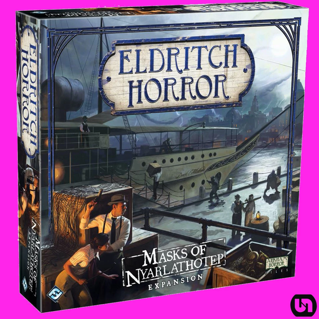 Fantasy Flight Games Board Games Eldritch Horror: Masks Of Nyarlathotep Expansion 3 Fantasy Flight Games Board Games Eldritch Horror: Masks Of Nyarlathotep Expansion