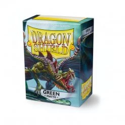 Arcane Tinman Supplies Dragon Shield Matte Sleeves - Green (100-Pack)