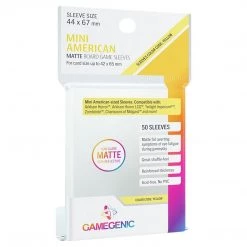 Asmodee Supplies Gamegenic: Matte Board Game Sleeves 50ct - Mini American