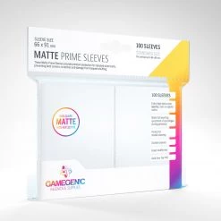 Asmodee Supplies Gamegenic: Matte Prime Sleeves 100ct - White