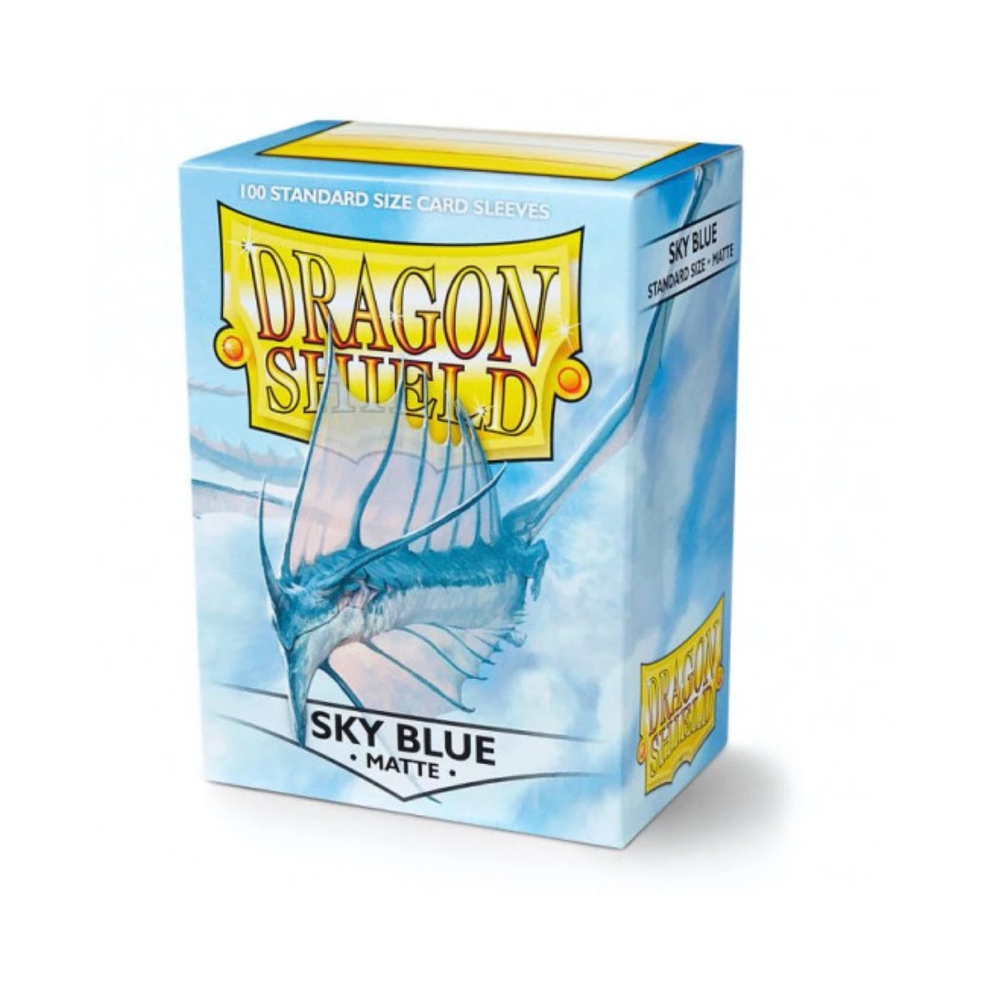 Arcane Tinman Dragon Shield Matte Sleeves - Sky Blue (100-Pack) 3 Arcane Tinman Dragon Shield Matte Sleeves - Sky Blue (100-Pack)
