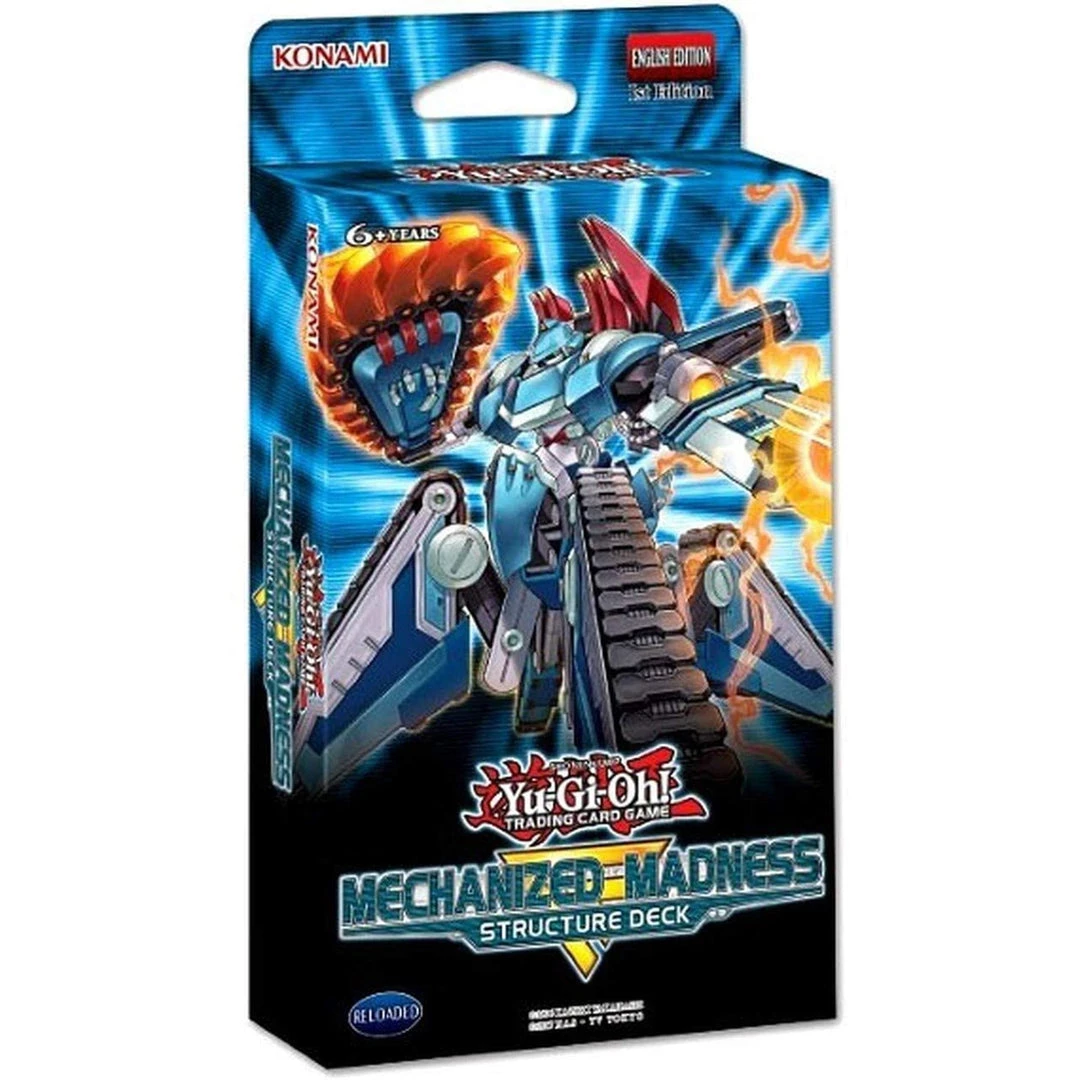 Konami TCGs Yu-Gi-Oh: Mechanized Madness Structure Deck 3 Konami TCGs Yu-Gi-Oh: Mechanized Madness Structure Deck