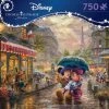 CEACO Company Thomas Kinkade: Disney - Mickey & Minnie Paris 750pc Puzzle