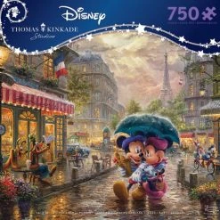 CEACO Company Thomas Kinkade: Disney - Mickey & Minnie Paris 750pc Puzzle