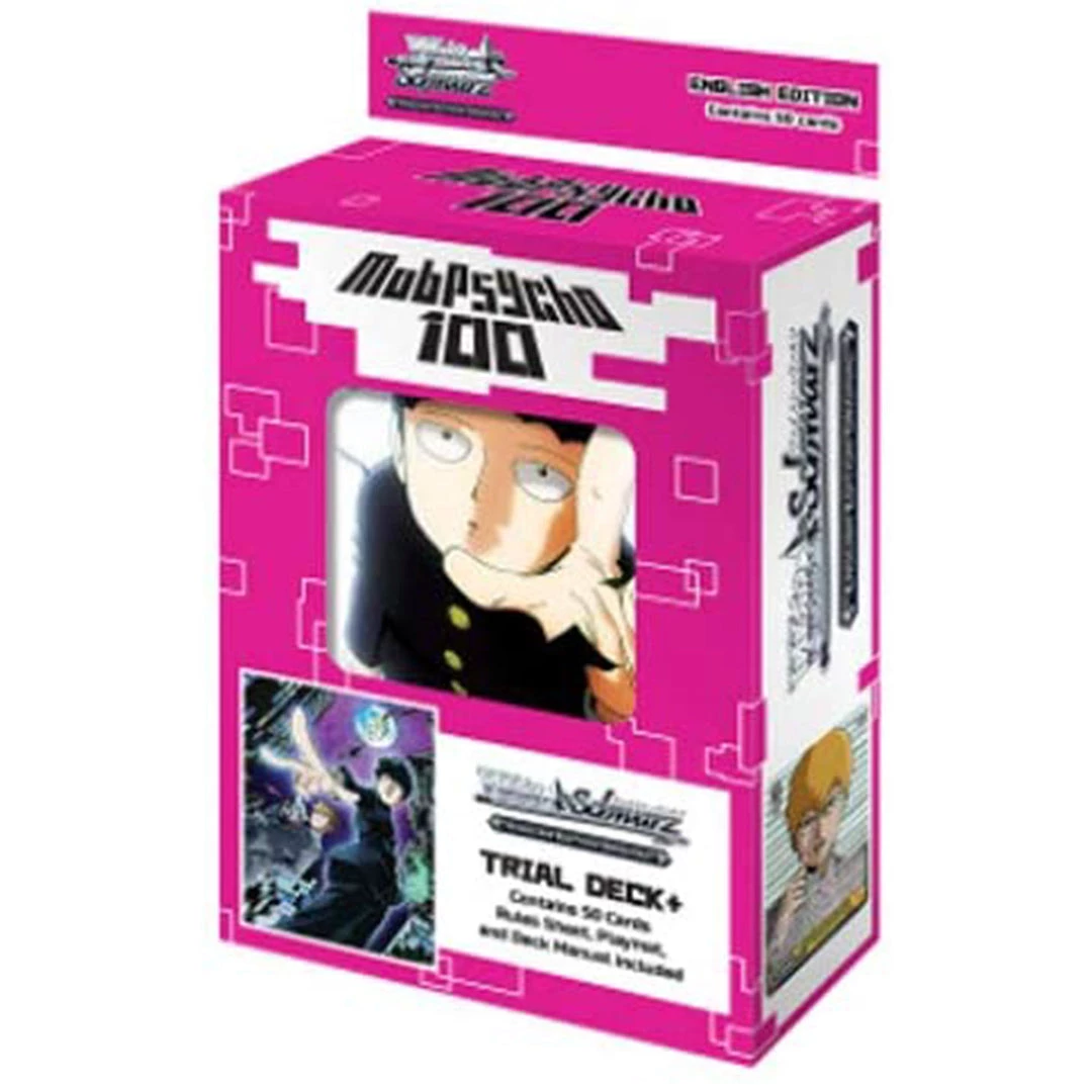 BushiRoad Weiss Schwarz: Mob Psycho 100 - Trial Deck + TCGs 3 BushiRoad Weiss Schwarz: Mob Psycho 100 - Trial Deck + TCGs