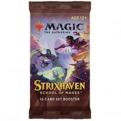 Wizards Of The Coast Magic The Gathering: Strixhaven - School Of Mages Set Booster Pack