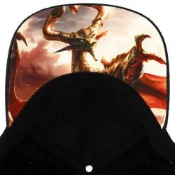 Bioworld Magic The Gathering: Nicol Bolas Elite Flex Pre-Curved Bill Snapback Magic: The Gathering
