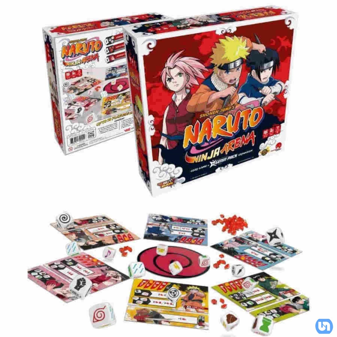 Japanime Games Naruto: Ninja Arena Board Games 3 Japanime Games Naruto: Ninja Arena Board Games