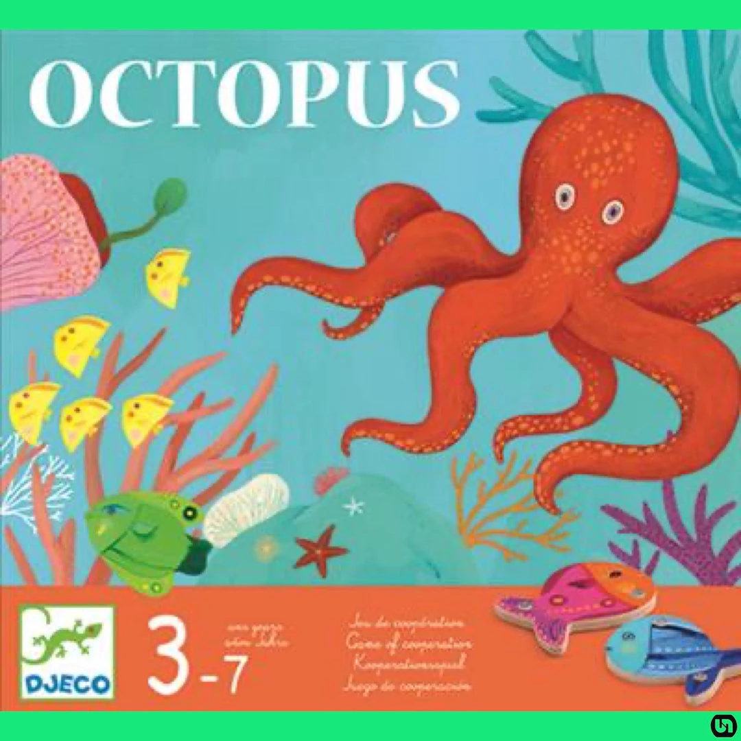 Djeco Board Games Octopus 3 Djeco Board Games Octopus