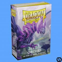 Arcane Tinman Dragon Shield: Japanese Matte Dual Card Sleeves - Orchid 60ct
