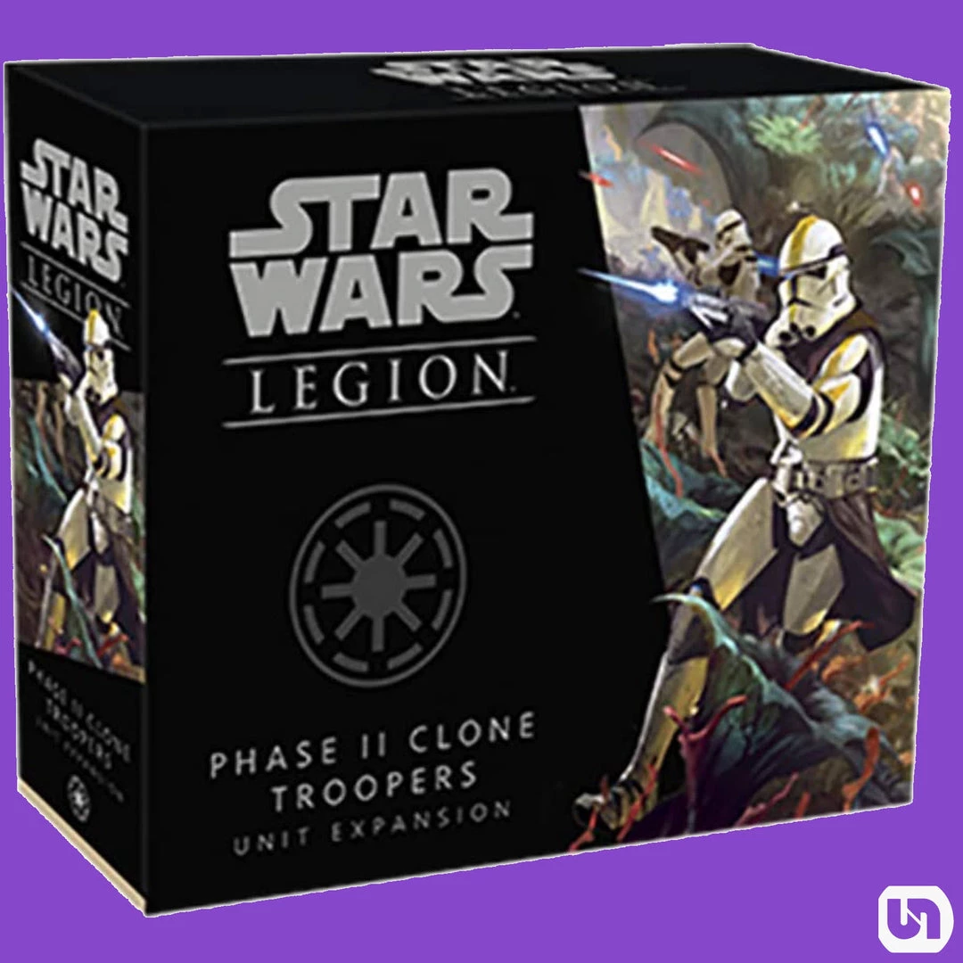 Fantasy Flight Games Star Wars: Legion - Phase II Clone Troopers Unit Expansion 3 Fantasy Flight Games Star Wars: Legion - Phase II Clone Troopers Unit Expansion