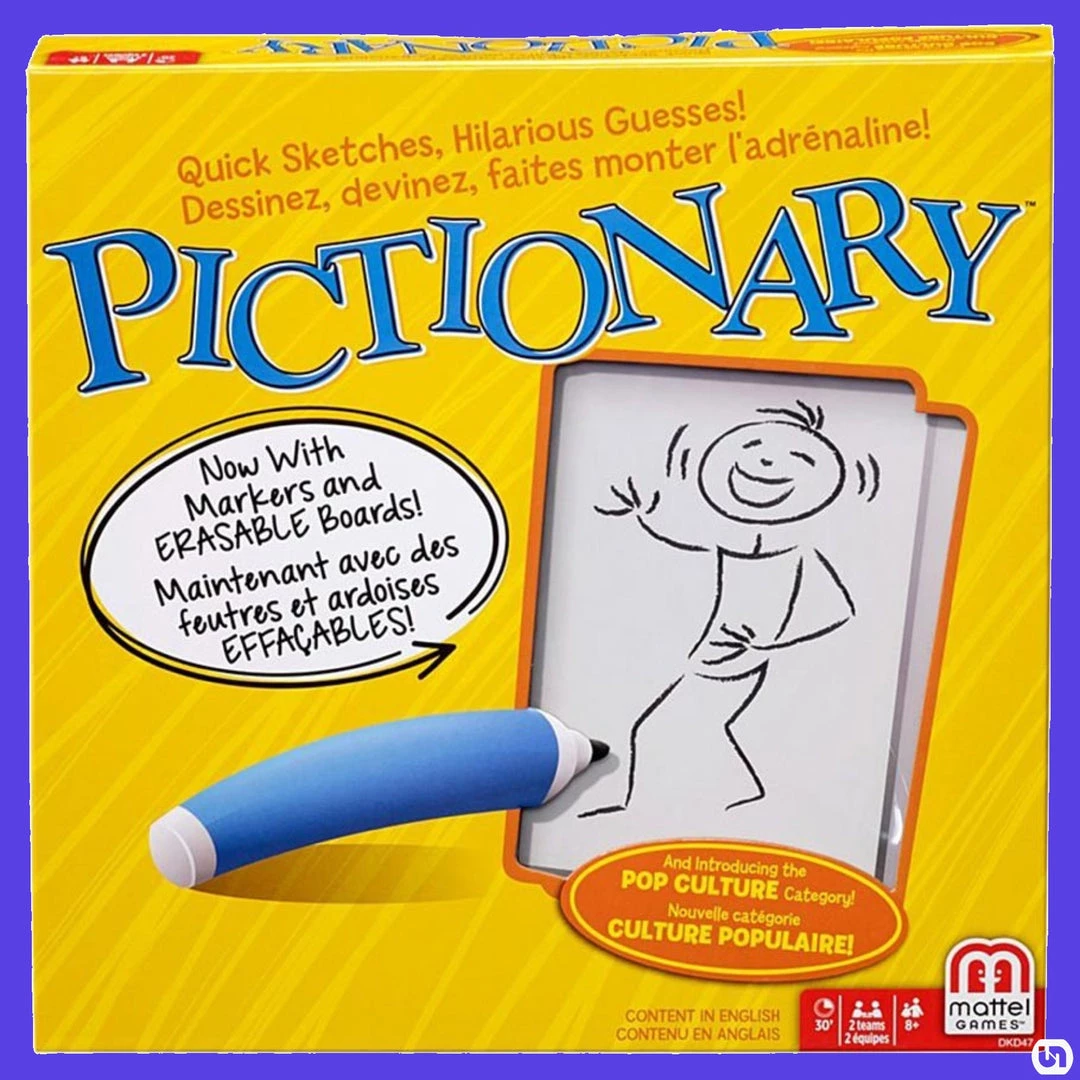 Mattel Games Pictionary 3 Mattel Games Pictionary