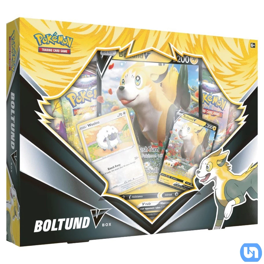 TCGs Pokemon TCG: Boltund V Box 3 TCGs Pokemon TCG: Boltund V Box