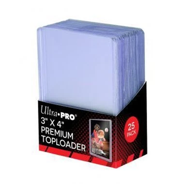 Supplies Ultra Pro: 3" X 4" Premium Toploader 25 Ct 3 Supplies Ultra Pro: 3" X 4" Premium Toploader 25 Ct