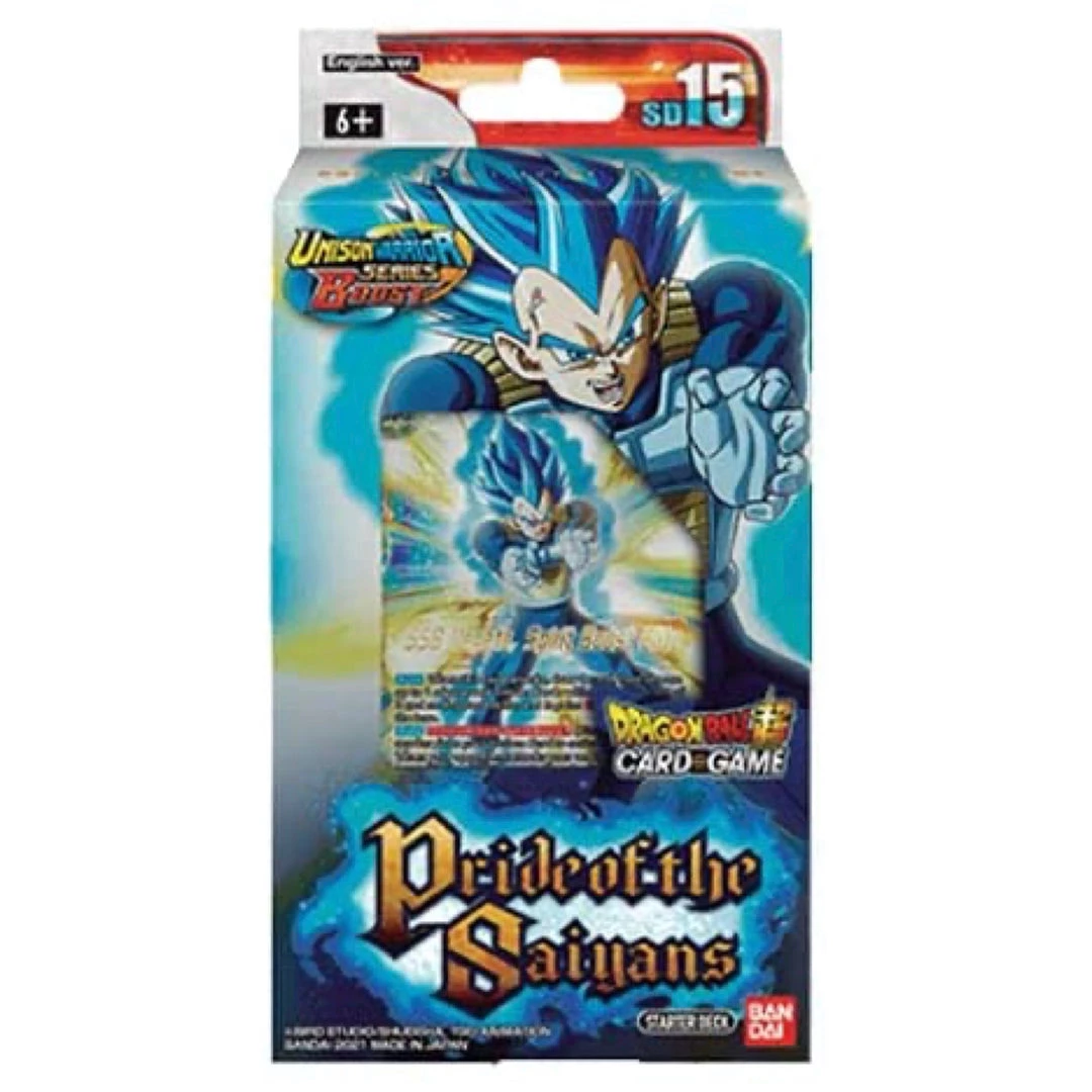 Bandai Dragon Ball Super TCG: Pride Of The Saiyans Starter Deck (15) 3 Bandai Dragon Ball Super TCG: Pride Of The Saiyans Starter Deck (15)