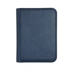 Ultra Pro: Suede Zippered 4-Pocket Premium Pro-Binder - Sapphire Supplies