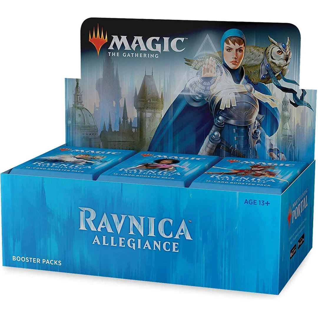 Wizards Of The Coast TCGs Magic The Gathering: Ravnica Allegiance Draft Booster Box 3 Wizards Of The Coast TCGs Magic The Gathering: Ravnica Allegiance Draft Booster Box