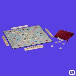 Hasbro Gaming Scrabble: Retro