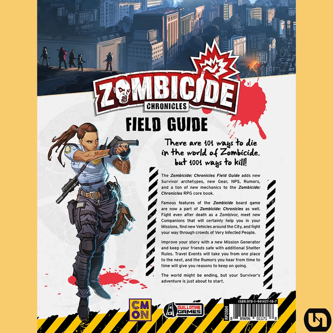 CMON Global Limited Zombicide: Chronicles RPG - Field Guide RPGs 4 CMON Global Limited Zombicide: Chronicles RPG - Field Guide RPGs