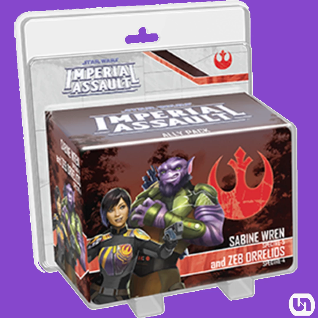Fantasy Flight Games Star Wars: Imperial Assault Ally Pack - Sabine Wren And Zeb Orrelios Board Games 3 Fantasy Flight Games Star Wars: Imperial Assault Ally Pack - Sabine Wren And Zeb Orrelios Board Games