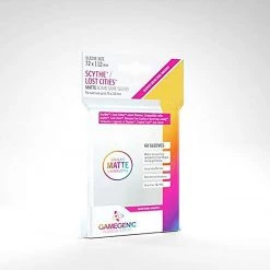 Asmodee Gamegenic: Matte Board Game Sleeves 60ct - Scythe/Lost Cities Supplies