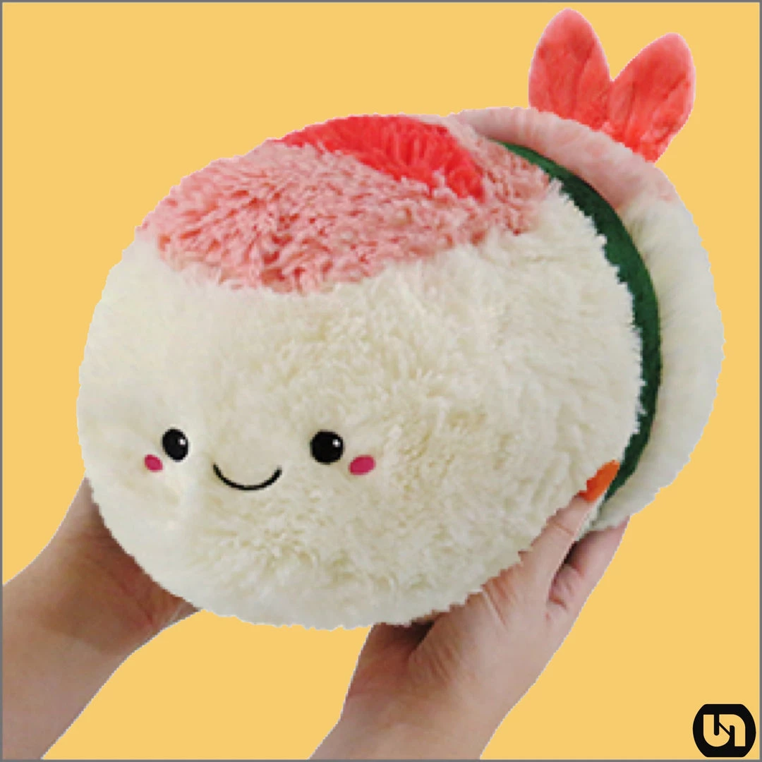 Squishable: Mini Comfort Food Shrimp Sushi (7") Toys & Figures 3 Squishable: Mini Comfort Food Shrimp Sushi (7") Toys & Figures