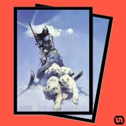 Supplies Ultra Pro: Deck Protectors - Frazetta, Silver Warrior 100ct
