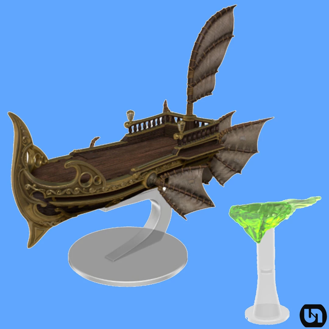 Wizkids Miniatures Dungeons & Dragons: Icons Of The Realms - Eberron-Rising From The Last War, Skycoach 3 Wizkids Miniatures Dungeons & Dragons: Icons Of The Realms - Eberron-Rising From The Last War, Skycoach