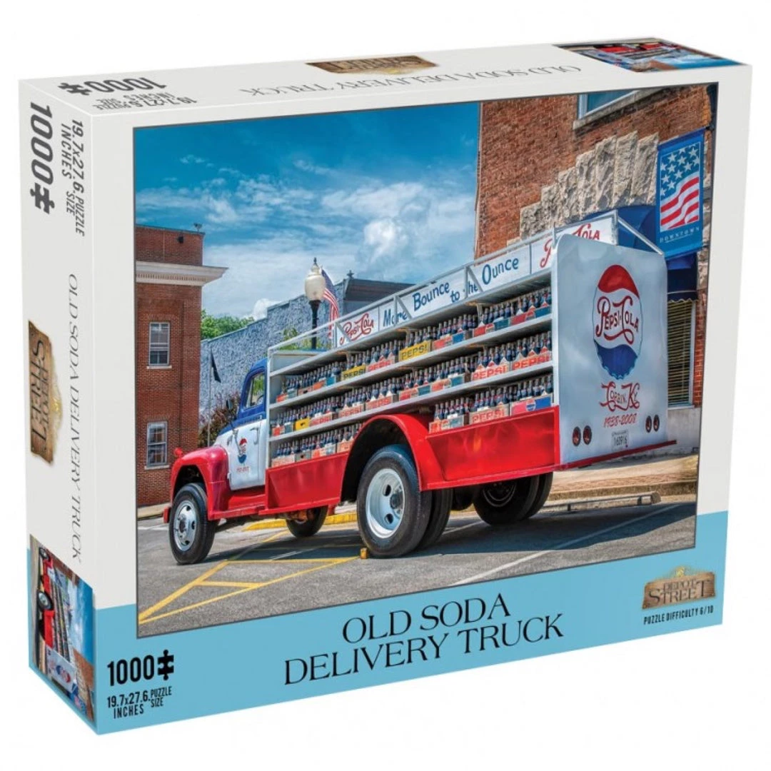 MCHEZO Old Soda Delivery Truck 1000pc Puzzle 3 MCHEZO Old Soda Delivery Truck 1000pc Puzzle