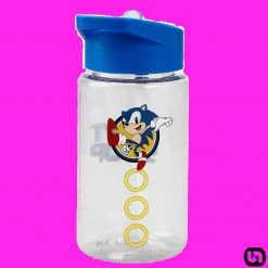 Bioworld Sonic: Don't Stop Youth Water Bottle 14oz. Merch