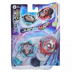 Hasbro Gaming Beyblade: Burst Surge Dual Collection Pack Sphinx S4 And Eclipse Evo Devolos D5 Toys & Figures